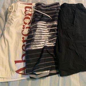 (3) pair swimming trunks